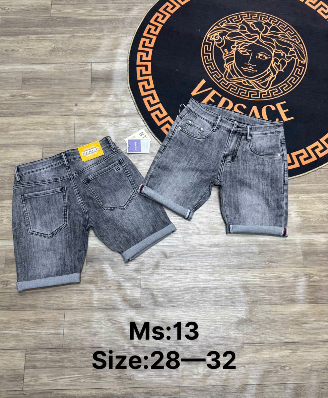 Quần Jean ngắn xanh đen