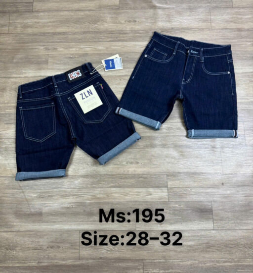 Quần Jean ngắn xanh đậm