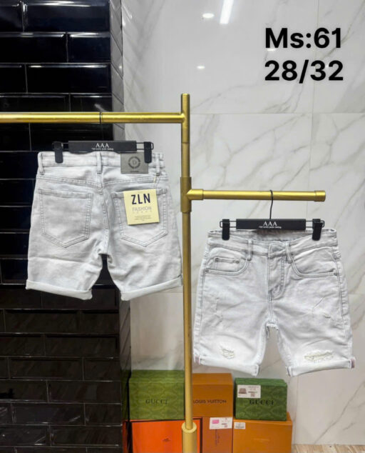 Quần Jean ngắn trắng